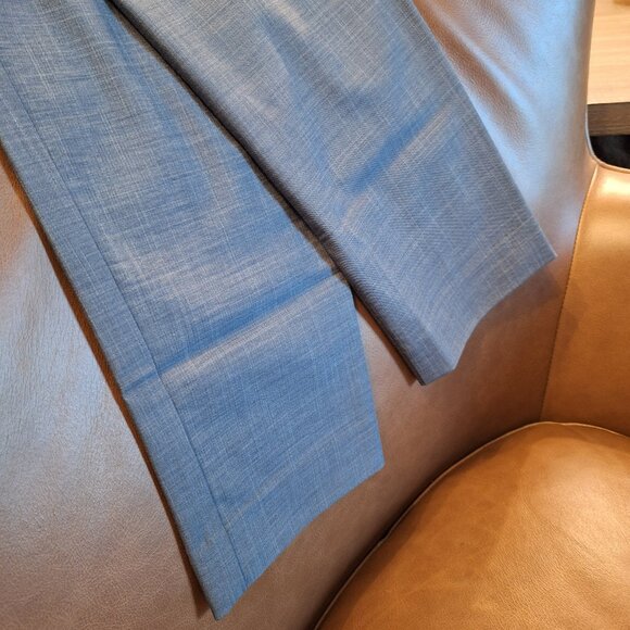 State & Liberty Athletic Fit Suit Pants - Heathered Grey - Picture 2 of 6